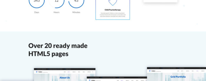 Terra - Psychologist Responsive Website Template - Features Image 4