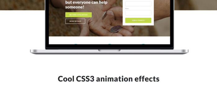 Charity HTML Website Template - Features Image 2