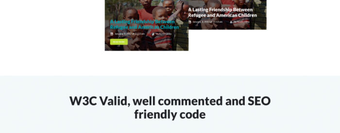 Charity HTML Website Template - Features Image 4