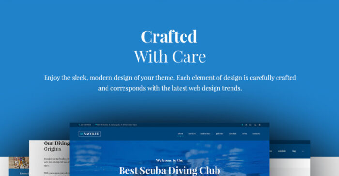 NavyBlue - Scuba Diving Club Responsive WordPress Theme - Features Image 7