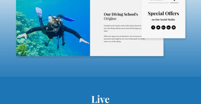 NavyBlue - Scuba Diving Club Responsive WordPress Theme - Features Image 11