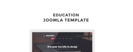 Education Responsive Joomla Template - Features Image 1