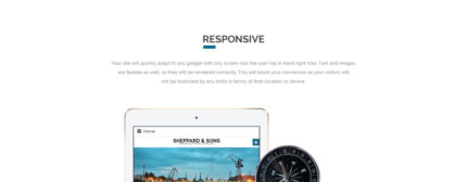 Maritime Responsive Joomla Template - Features Image 1