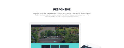 Landscape Design Responsive Joomla Template - Features Image 1