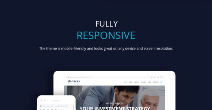 Dollarex - Investment Company & Finance WordPress Theme - Features Image 14