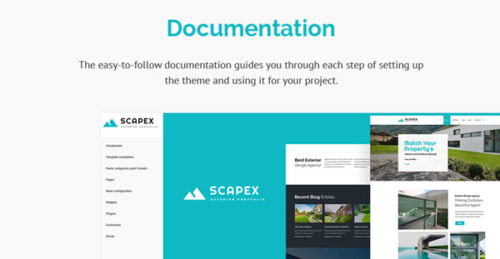 Scapex - Exterior Designer Portfolio WordPress Theme - Features Image 28