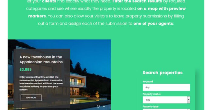 Emilia Warren - Real Estate WordPress Theme - Features Image 2