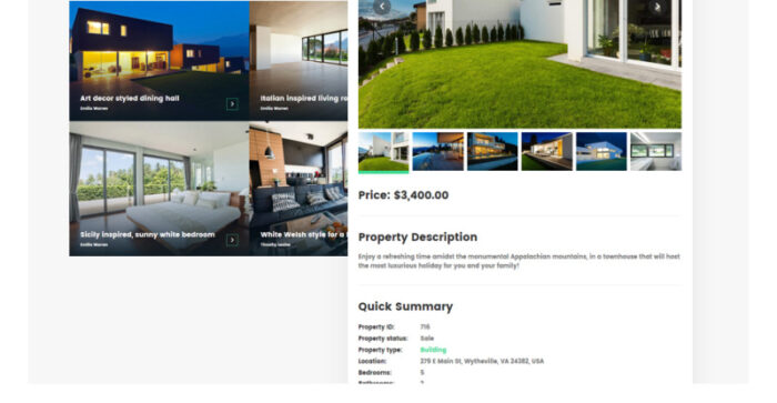 Emilia Warren - Real Estate WordPress Theme - Features Image 11