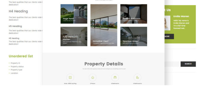 Villa Elisa - Real Estate Responsive WordPress theme - Features Image 12