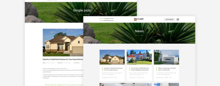 Clark Exterior Design Responsive Website Template - Features Image 10