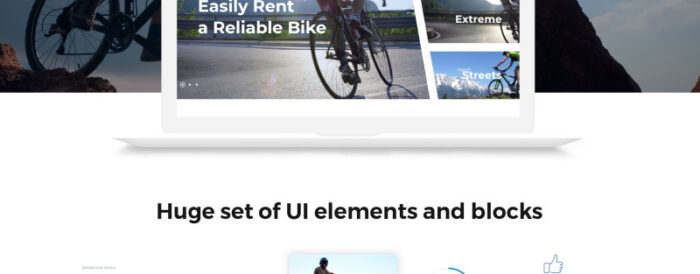 Bike Shop Responsive Website Template - Features Image 2