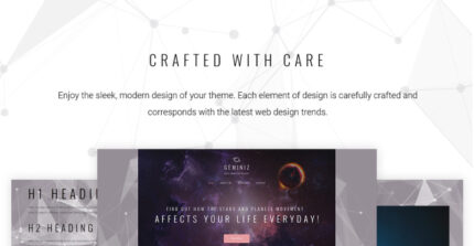 Geminiz - Astrology Blog WordPress theme - Features Image 1