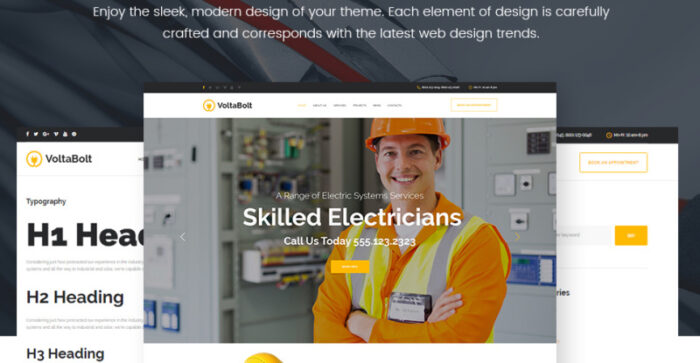 VoltaBolt - Electrician Services Responsive WordPress Theme - Features Image 11