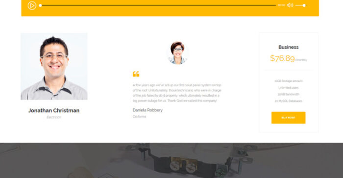 VoltaBolt - Electrician Services Responsive WordPress Theme - Features Image 17