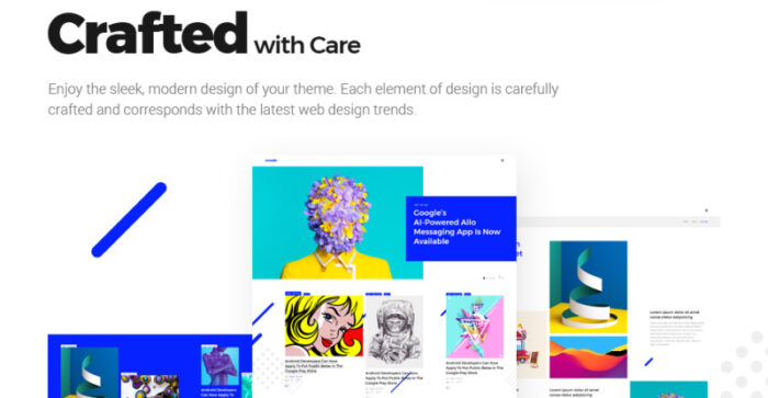 Creado - Art Gallery Responsive WordPress Theme - Features Image 4