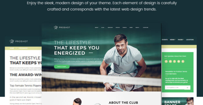 ProShot - Tennis Club Responsive WordPress Theme - Features Image 11