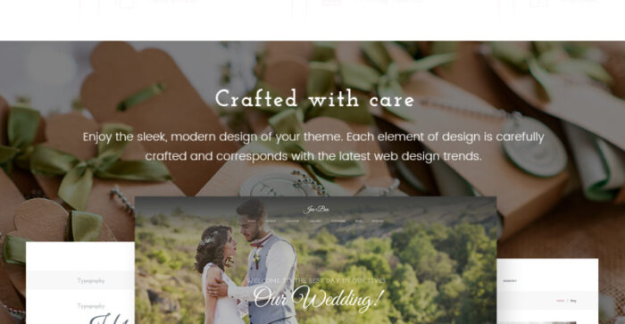 Jen+Ben - One Page Wedding WordPress Theme - Features Image 9