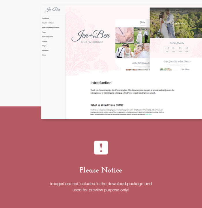 Jen+Ben - One Page Wedding WordPress Theme - Features Image 26