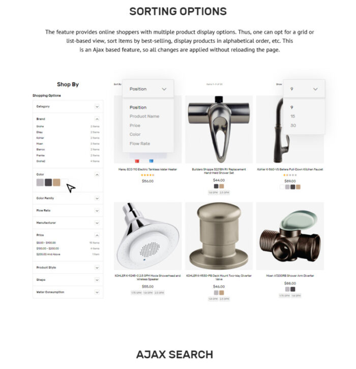 Schapiro - Plumbing Supplies Magento Theme - Features Image 4