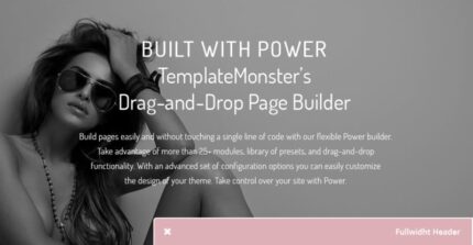 Peony - Fashion Modelling Agency WordPress Theme - Features Image 1