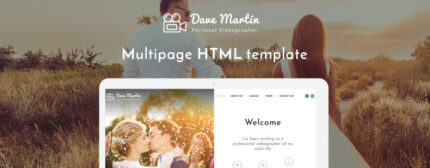 Dave Martin - Videographer Responsive HTML5 Website Template - Features Image 1