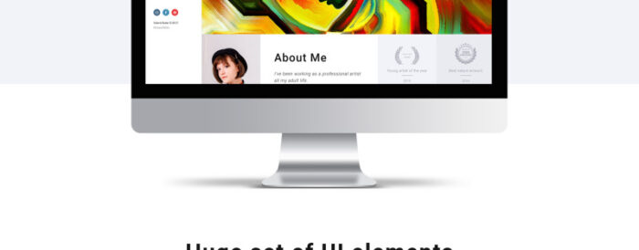 Valerie Ryler - Artist Portfolio Responsive HTML5 Website Template - Features Image 2