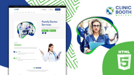 Clinicbooth Medical Clinic and Office Landing Page Template - Features Image 1