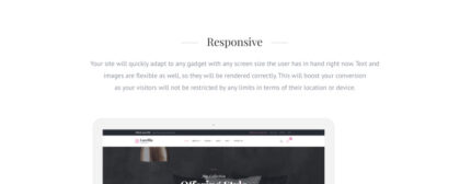 Linen & Lace Responsive Shopify Theme - Features Image 1