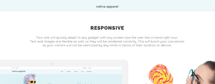 Apparel Responsive OpenCart Template - Features Image 1