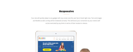 Kids Center Responsive Joomla Template - Features Image 1