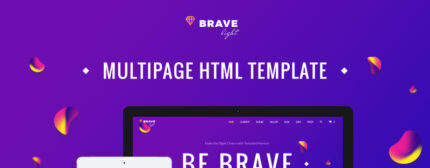 Brave Light - Creative Universal Multipurpose Website Template - Features Image 1