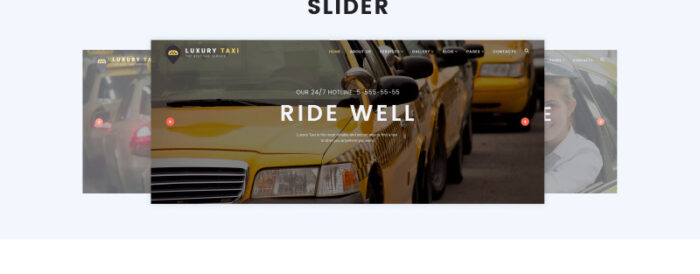 Luxury Taxi Multipage Website Template - Features Image 8