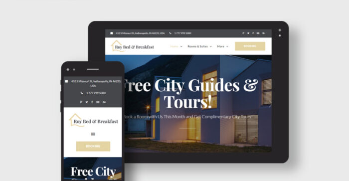 Roy Bed & Breakfast - Small Hotel WordPress Theme - Features Image 19