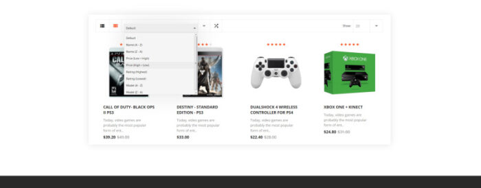 Game Portal Responsive OpenCart Template - Features Image 3