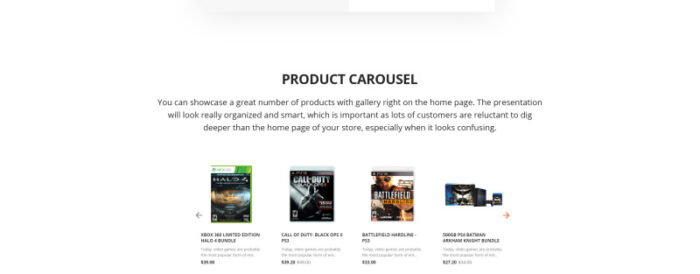 Game Portal Responsive OpenCart Template - Features Image 9