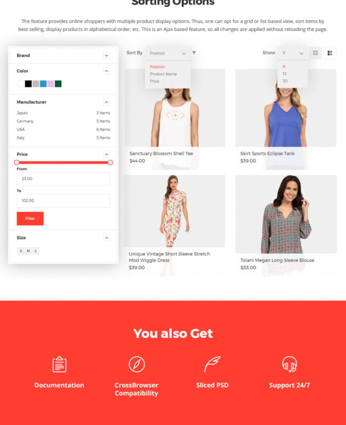 Polasmos - Fashion Store Magento Theme - Features Image 9