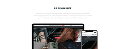 Shoe Store Responsive OpenCart Template - Features Image 1