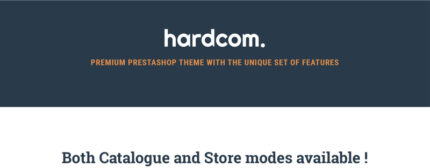 Hardcom PrestaShop Theme - Features Image 1