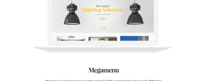 Lighting & Electricity Responsive OpenCart Template - Features Image 2