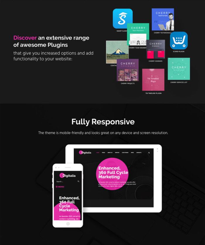 Digitalia - Digital Agency WordPress theme - Features Image 6