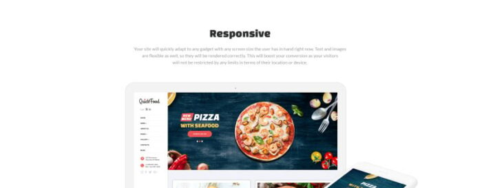 Fast Food Restaurant Responsive Joomla Template - Features Image 1