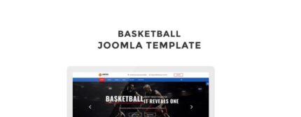 Basketball Responsive Joomla Template - Features Image 1