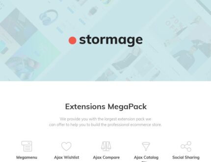 Stormage - Fashion Clothes Magento Theme - Features Image 1