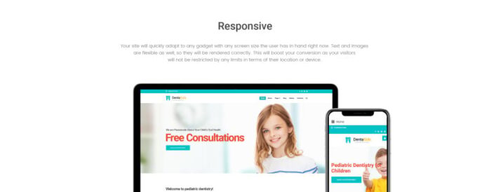 Dentistry Responsive Joomla Template - Features Image 1