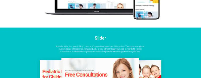 Dentistry Responsive Joomla Template - Features Image 2