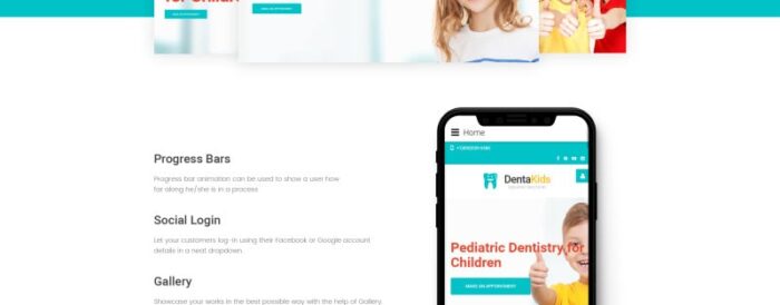 Dentistry Responsive Joomla Template - Features Image 3