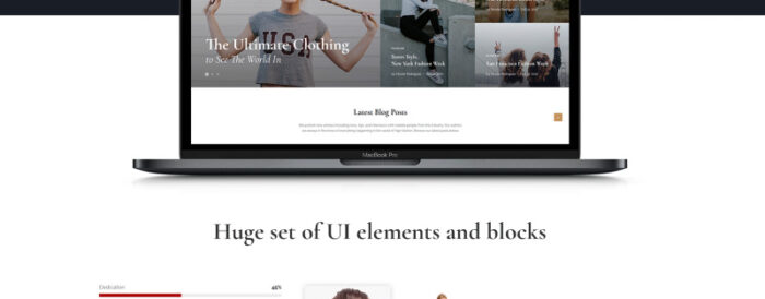 Cute - Fashion Magazine Multipage HTML5 Website Template - Features Image 2