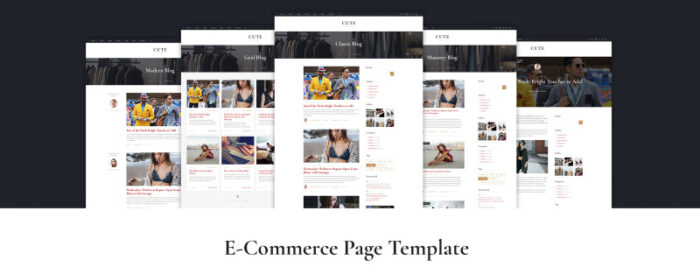 Cute - Fashion Magazine Multipage HTML5 Website Template - Features Image 10