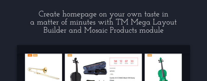 Musicum PrestaShop Theme - Features Image 22