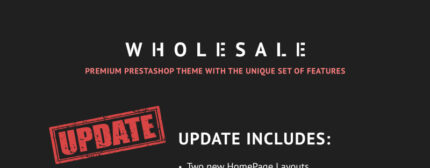 Wholesale Store Responsive PrestaShop Theme - Features Image 1